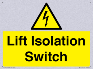 Lift Isolation Switch